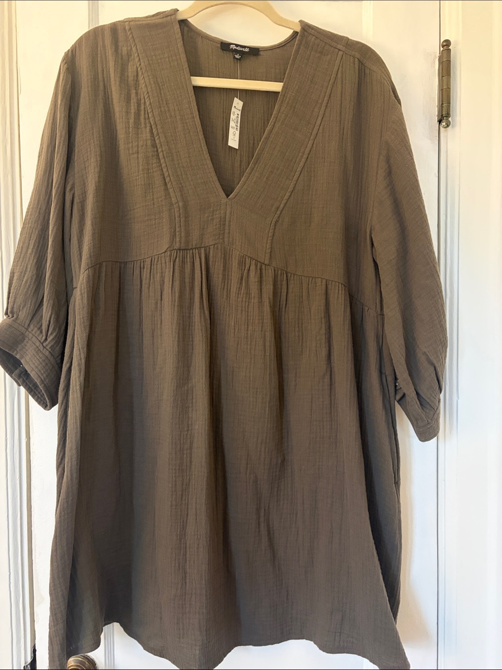 NWT Madewell Gauze Tunic